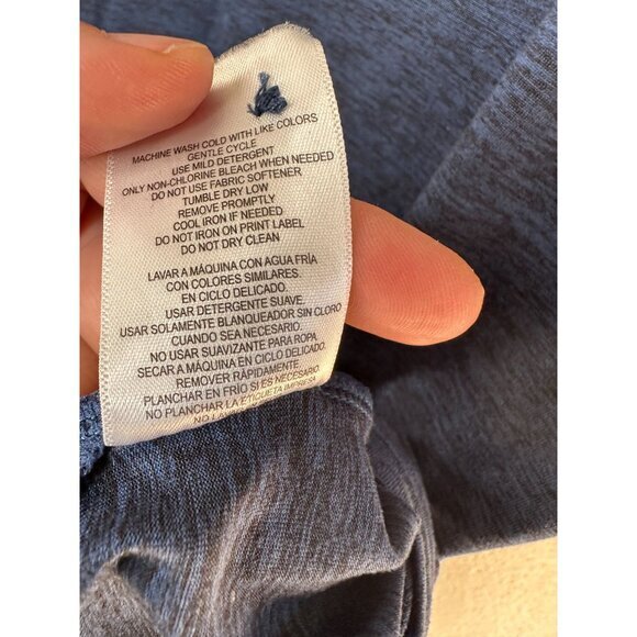 32 Degrees Mens Blue Polo Small collared short‎ sleeve Polyester pullover Golf - Picture 5 of 7